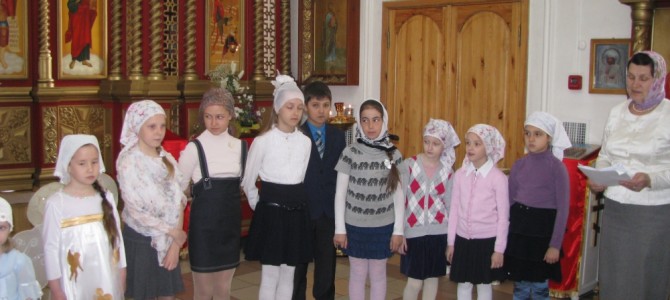Детский концерт на Пасху, 2013 г.